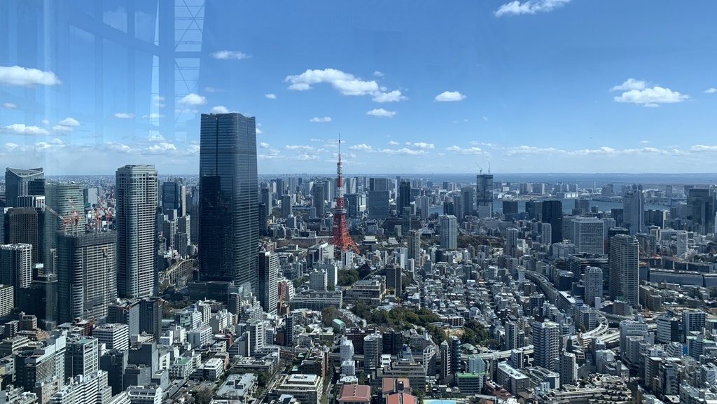 日本進出における戦略的な全体像を表す東京の都市景観